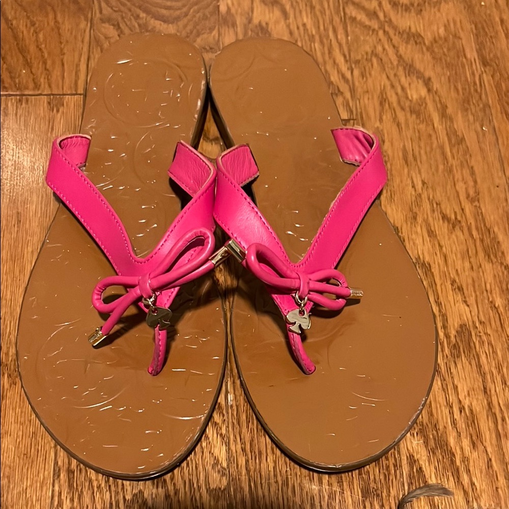 Kate Spade Pink Women's Sandals with Bow Detail